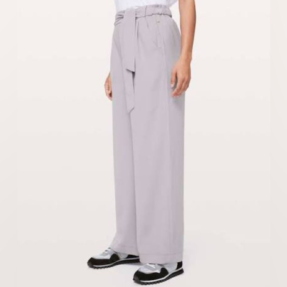 Lululemon Noir Pant Trouser Grey